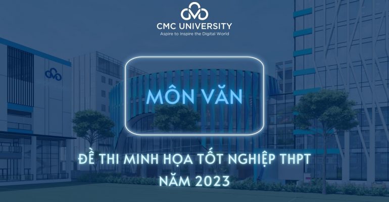 Đề thi minh họa tốt nghiệp THPT năm 2023 môn Ngữ văn