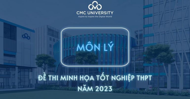 đề minh họa thi thpt 2023 lý