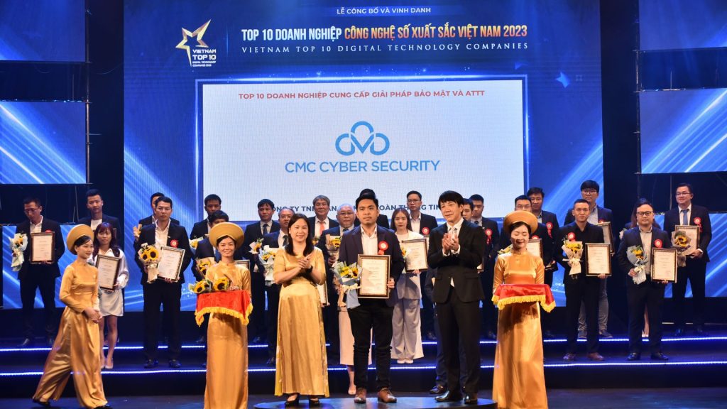 CMC Cyber Security vào top 10 doanh nghiệp bảo mật, an toàn thông tin Việt Nam