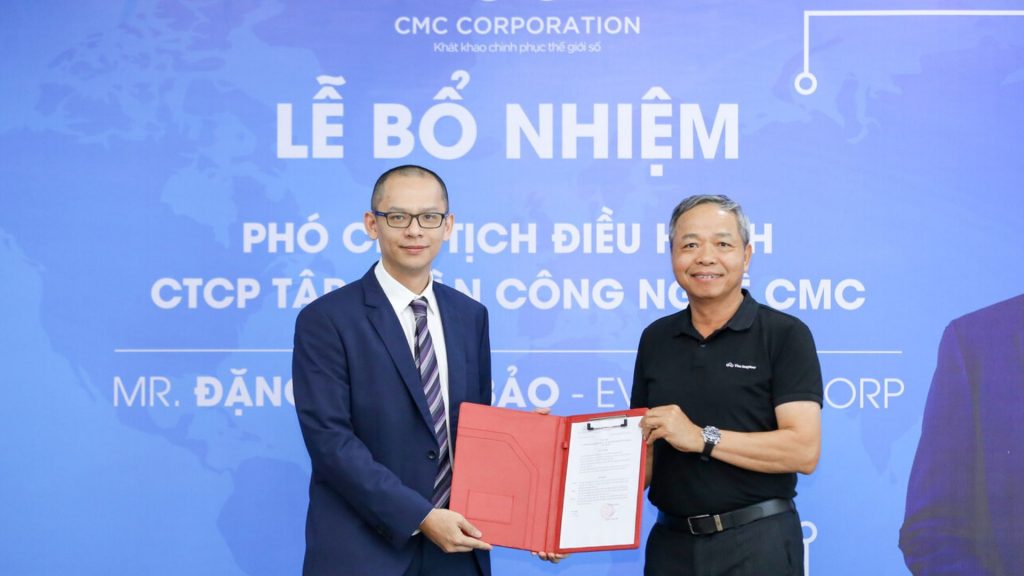 Tập đoàn Công nghệ CMC có tân Phó Chủ tịch điều hành