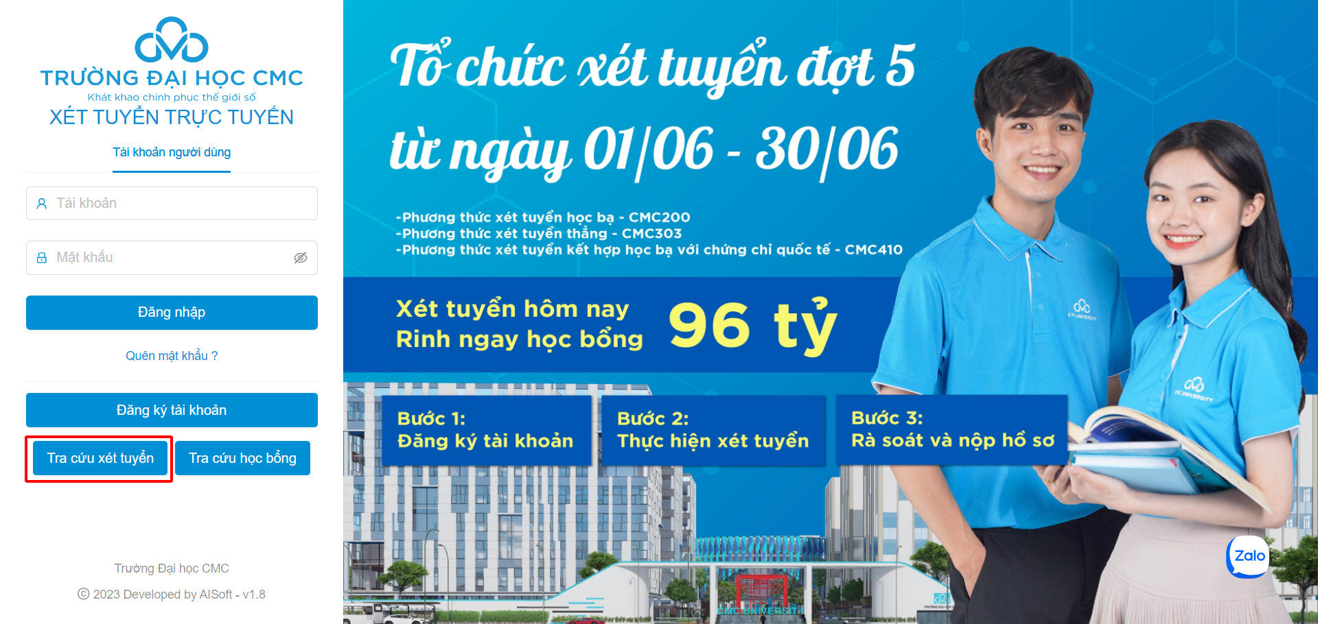 kết quả trúng tuyển đánh phỏm
 2024