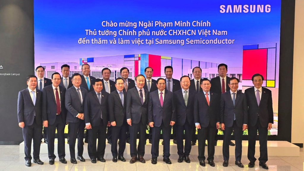 CMC đề xuất hợp tác cùng Samsung thúc đẩy ngành công nghiệp bán dẫn tại Việt Nam